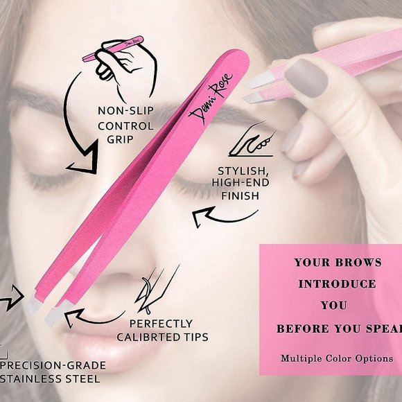 Demi Rose Tweezers for Women Facial Hair - Picture 3 of 6